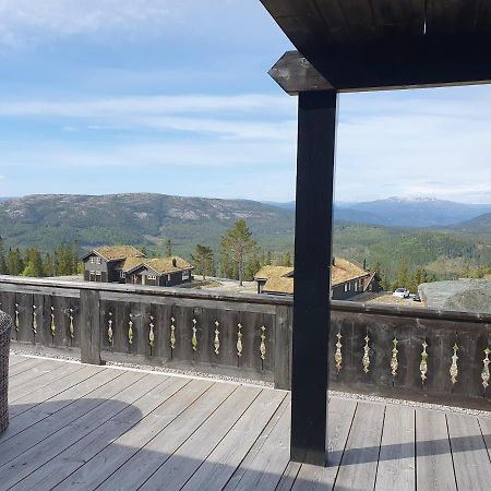 Wonderful Cabin With Amazing Mountain - View Lifjell Dış mekan fotoğraf