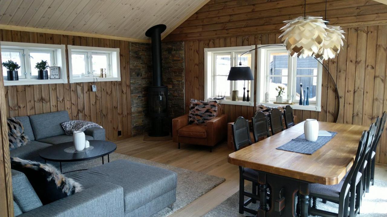 Wonderful Cabin With Amazing Mountain - View Lifjell Dış mekan fotoğraf