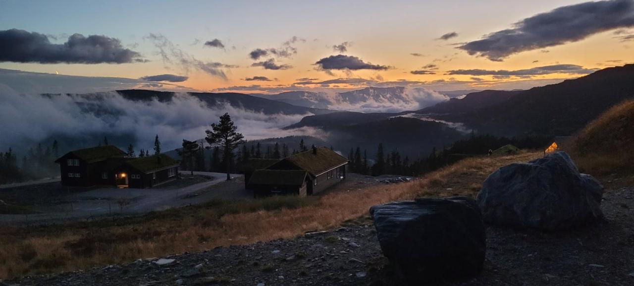 Wonderful Cabin With Amazing Mountain - View Lifjell Dış mekan fotoğraf