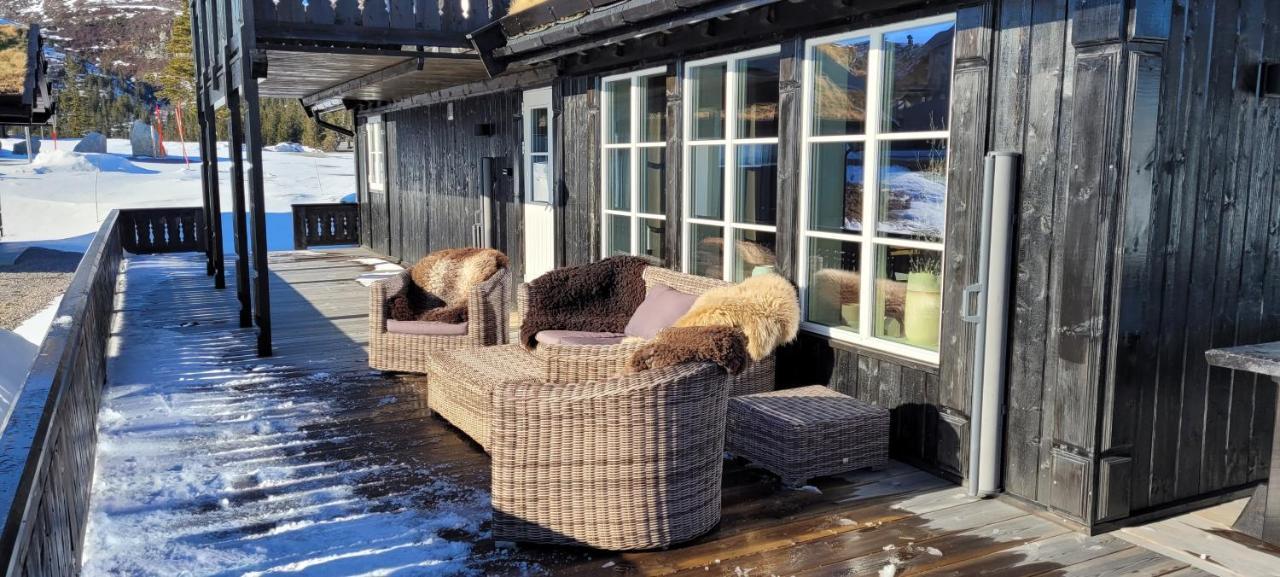 Wonderful Cabin With Amazing Mountain - View Lifjell Dış mekan fotoğraf