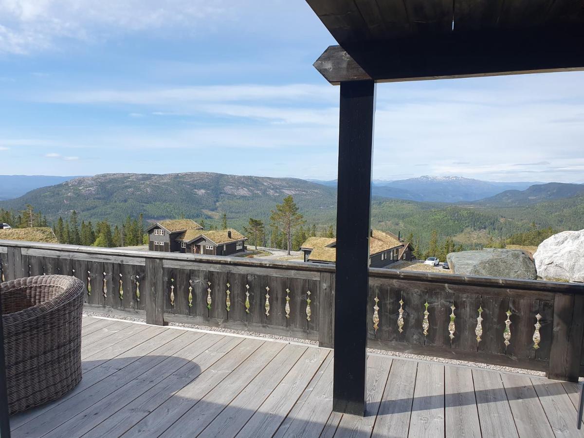 Wonderful Cabin With Amazing Mountain - View Lifjell Dış mekan fotoğraf