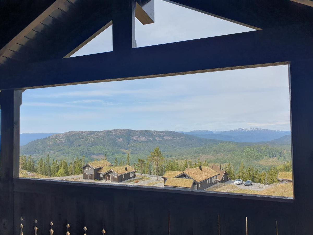 Wonderful Cabin With Amazing Mountain - View Lifjell Dış mekan fotoğraf